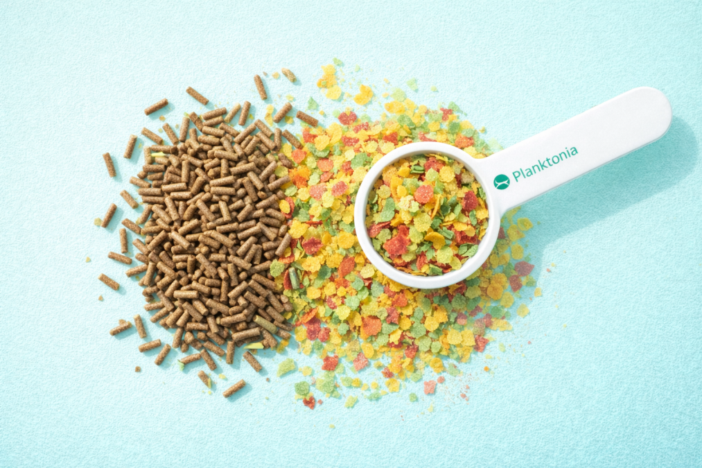 Смешивание разных кормов для аквариумных рыб — польза и ошибки